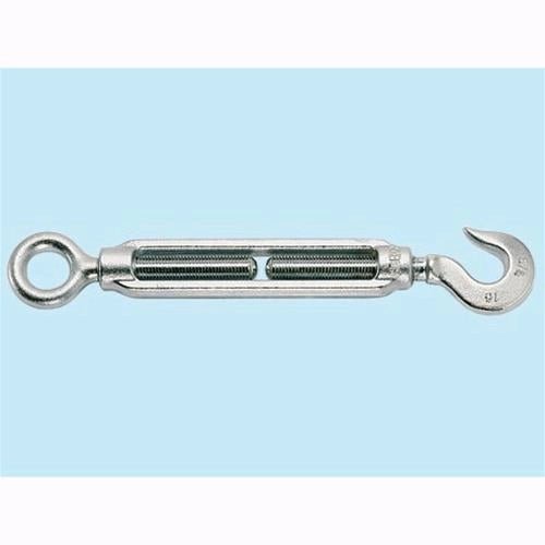 Tenditori con occhio e gancio   MA 5 - 3/16" - L. min. 121 -max 25 Kg cf.30 Pz