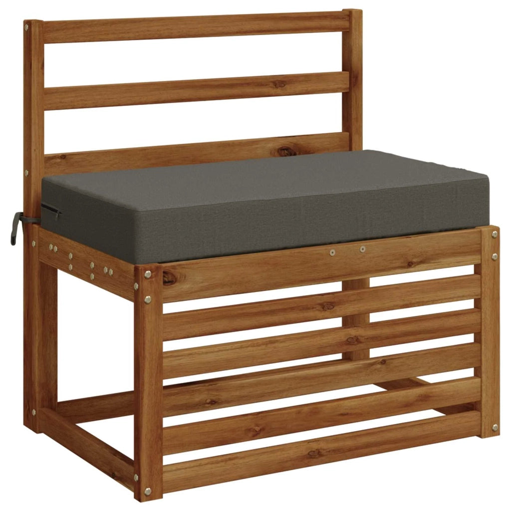Cuscino per la seduta SOEST 100% Poliestere Grigio 946886