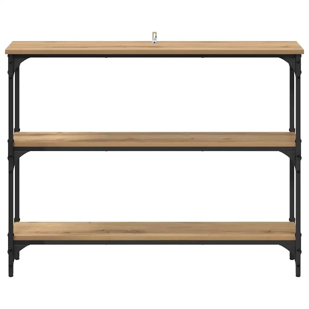 Tavolo consolle Rovere artigianale 100 x 22,5 x 75 cm 883504