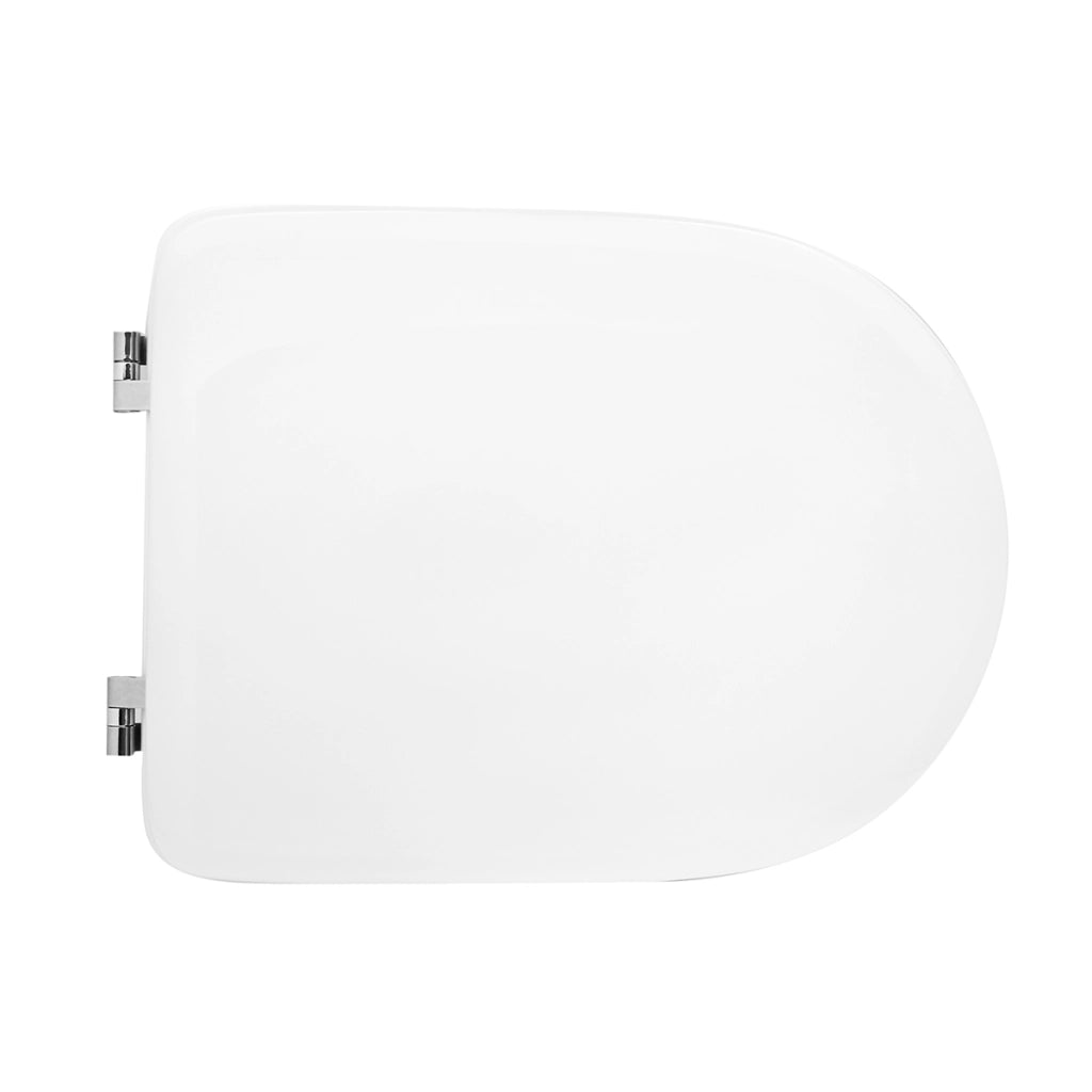 SEDILE WC PER FALERI VASO TIFFANI FORMA 7- Bianco - Cerniere A passanti- CW- pezzi 1