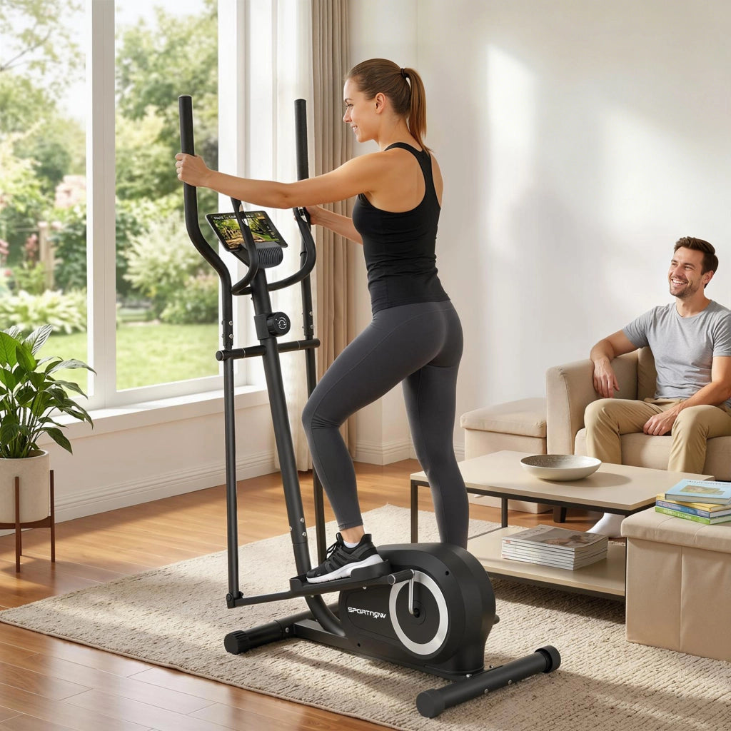 Ellittica Fitness ¨C Zephmum ¨C Grigio 100x52x153 cm