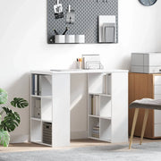 Scrivania Bianco 90 x 50 x 75 cm Legno multistrato 869506