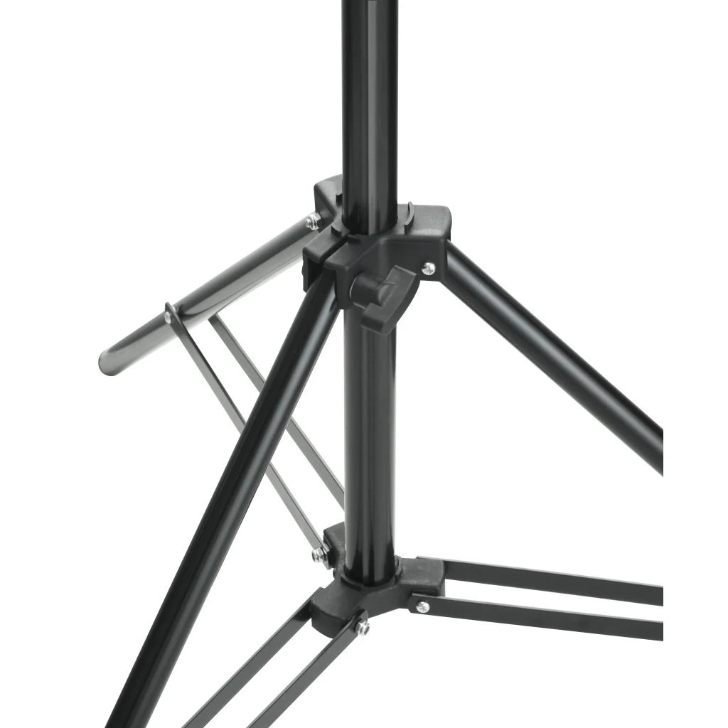 Kit completo per studio fotografico + fondale nero senza soluzione di continuità 3x6 m studio fotografico/video professionale 1802019/4