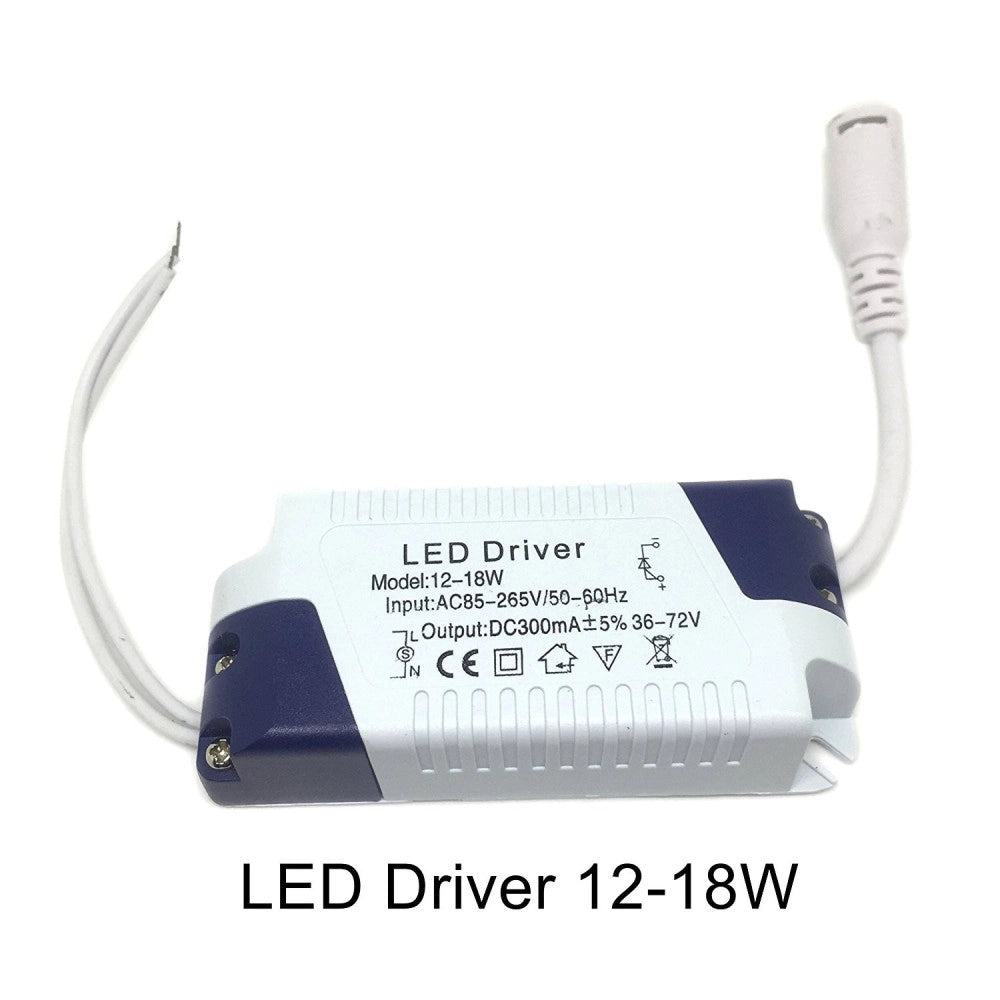 Trade Shop - Alimentatore Trasformatore Driver Per Faretto Da Incasso 3 7 9 12 15 18w 25watt -  15-18 Watt