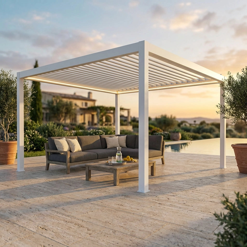 Pergola Bioclimatica motorizzata smart in alluminio - TONY PRO