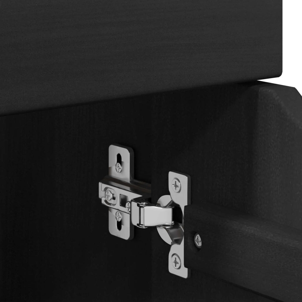Mobile con Ruote con ruota Nero 63,5 x 39 x 65,5 cm