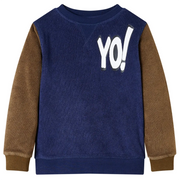 Felpa da Bambino Blu Marino 116cod mxl 108754