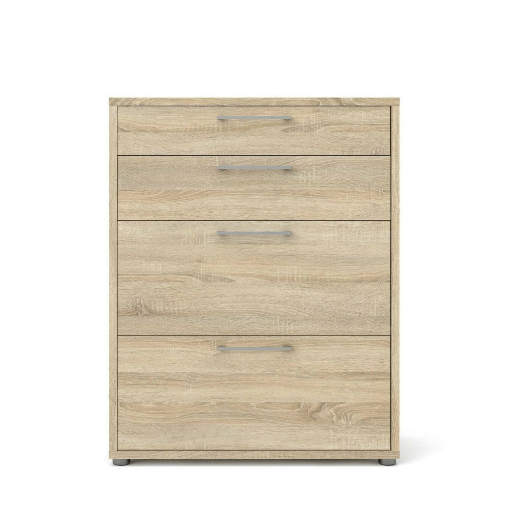 Credenza Anghiari, Buffet da soggiorno, Madia da salotto, Dispensa da cucina, 89x40 h113 cm, Quercia