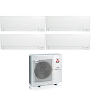 Climatizzatore Condizionatore Mitsubishi Electric Quadri Split Inverter Linea Plus serie MSZ-AY 9+9+9+9 con MXZ-5F102VF R-32 Wi-Fi Integrato 9000+9000+9000+9000