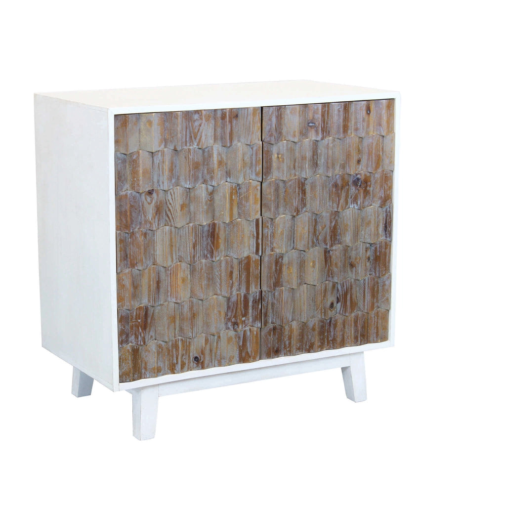 ANGUS MOBILE DA ARREDO CON 2 ANTE 90 X 50 X 89 CM BICOLOR