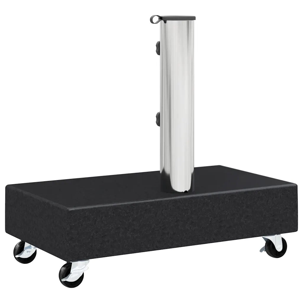 Base per Ombrellone Nera 45x25x8,3 cm in Granito CFW7005219