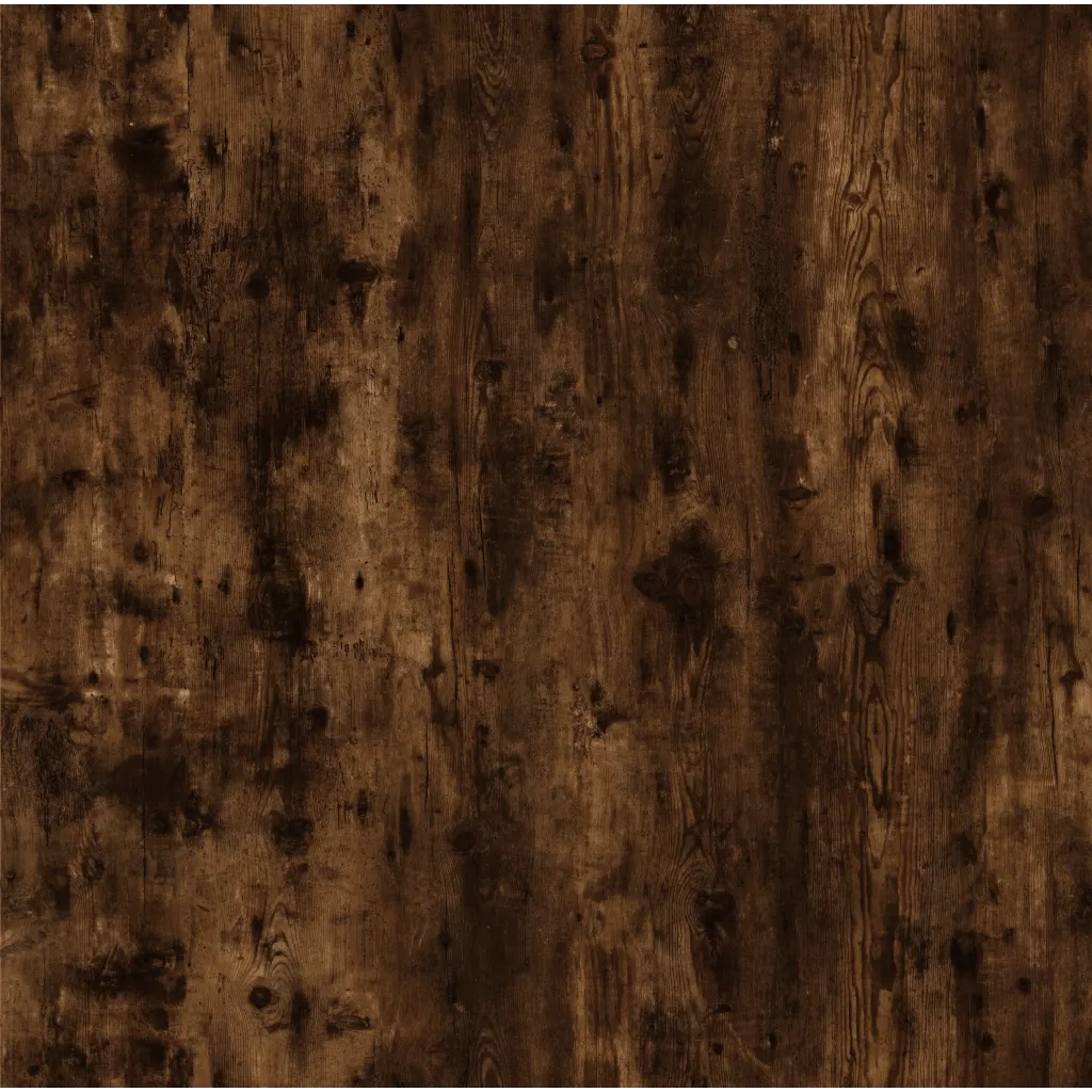 Comodino-Tavolino da notte Rovere Fumo 41x40x36 cm in Legno Multistrato