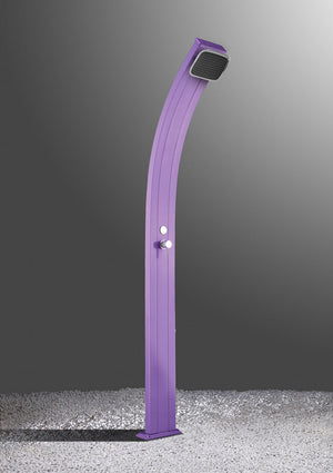 Doccia da Giardino Miscelatore Arkema Spring Fascia Inox Light Blu