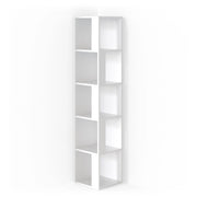 Vicco Scaffale angolare Bianco 33.3 x 162.2 cm