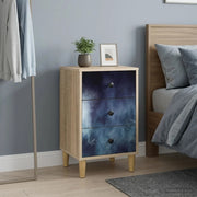 Armadio da Notte RAALTE Rovere Sonoma 36 x 33 x 60 cm 8007275