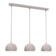 Lampada sospesa Sool 3xE27 kaszmir metallo Luminex