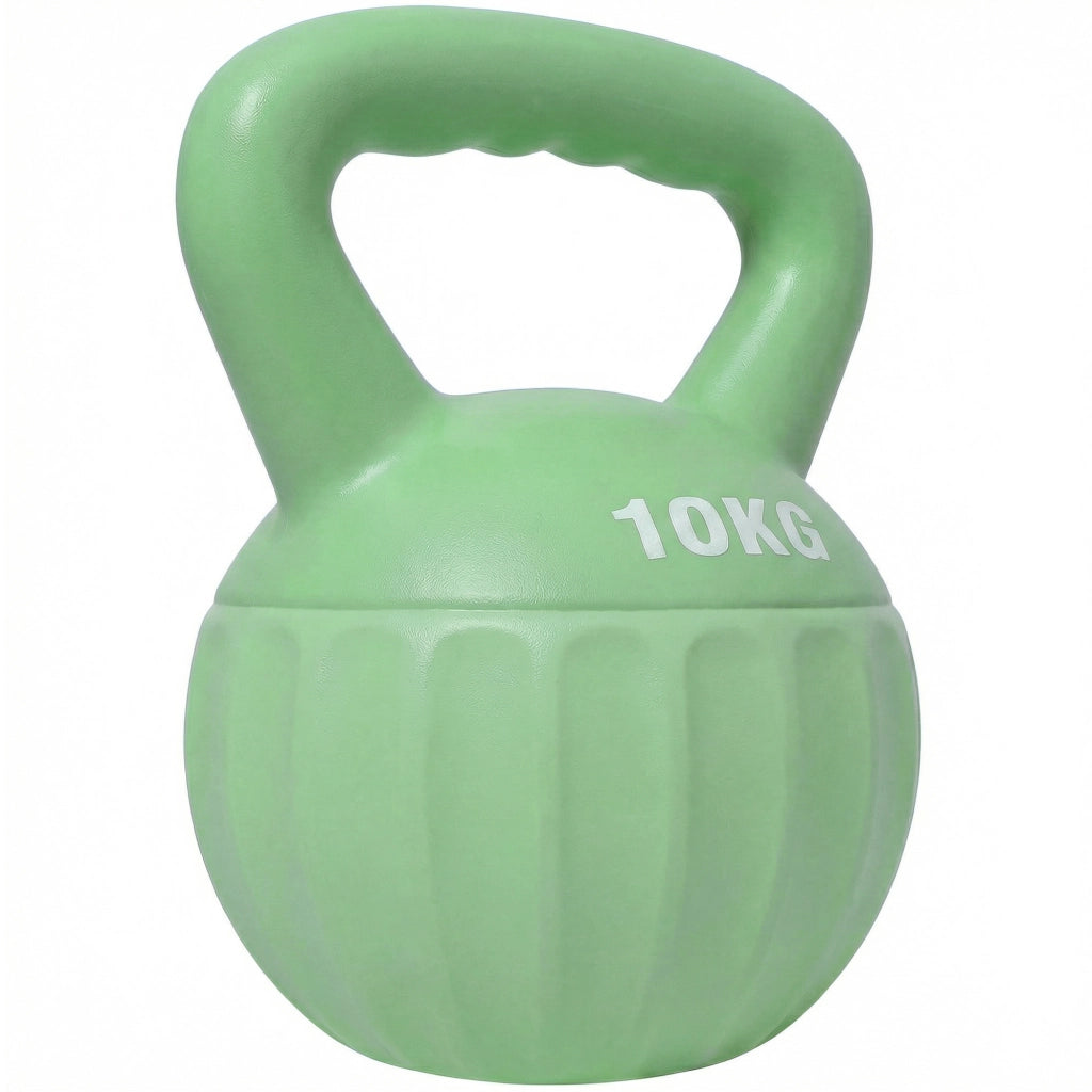 Kettlebell 6 kg ¨C Zephmum ¨C Verde 21x21x27 cm
