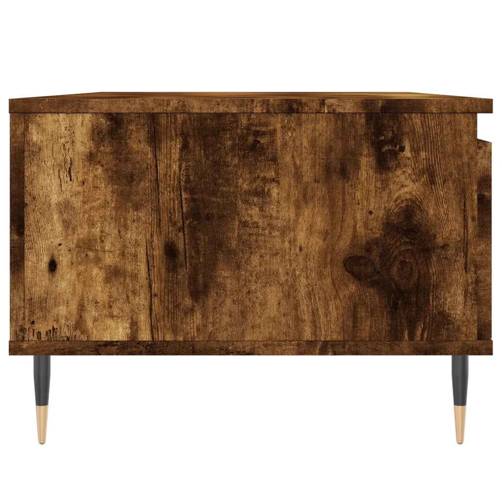 Tavolino da salotto | Tavolino da caff¨¨ | Tavolino da Soggiorno Rovere Fumo 90x50x36,5 cm Legno Multistrato