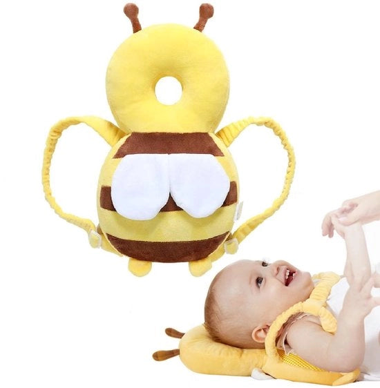 Cuscino per Bambini Adattabile - Cuscino per Protezione Dorsale - Cuscino Antivalko - Disegni Animali - 37 x 21 cm - Protezione Ideale Testa/Dorsale - Cuscino per Bambini da Terra