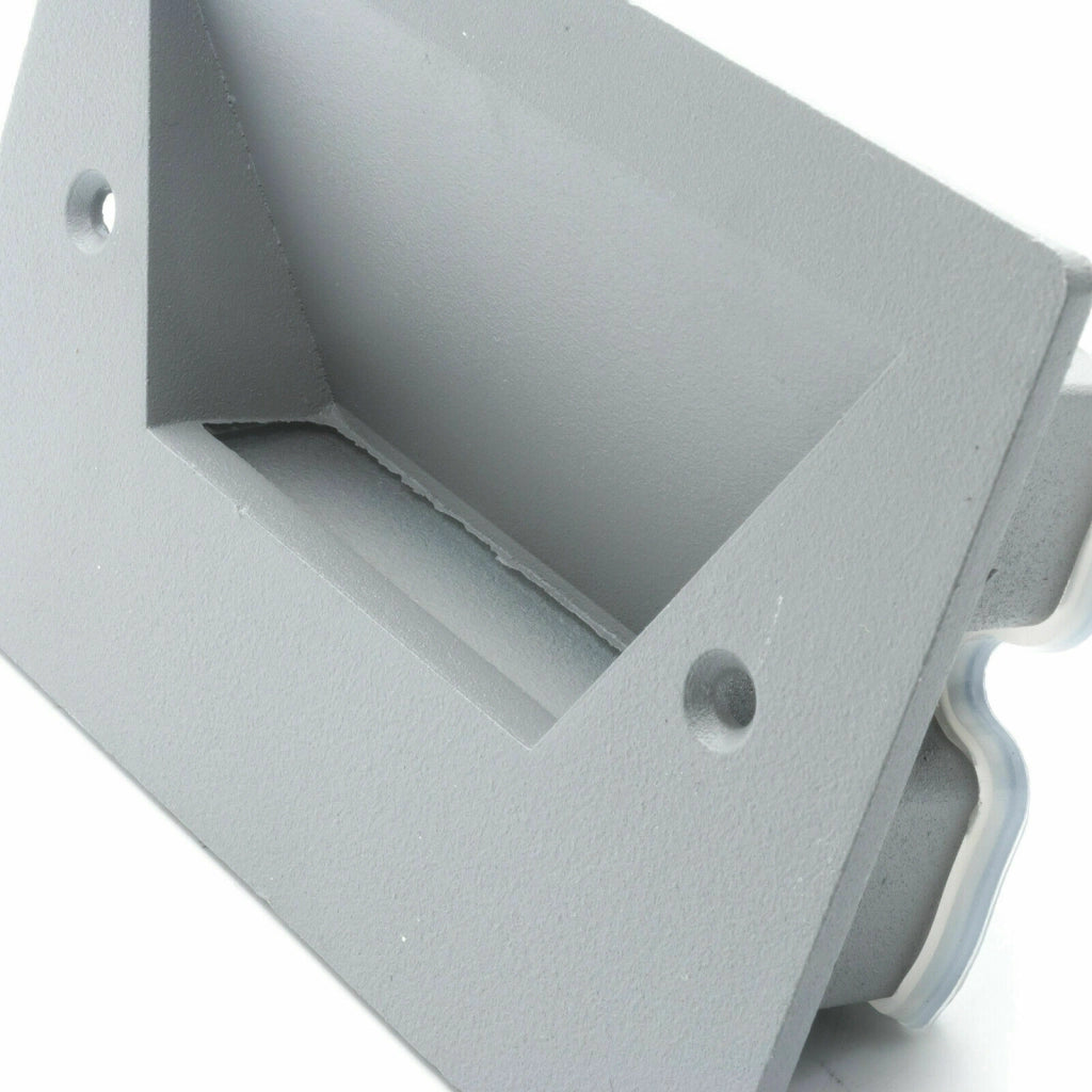 Faretto segnapassi IP65 LED 3W incasso scatola 503 scale giardino viale gradino Nero 6000K