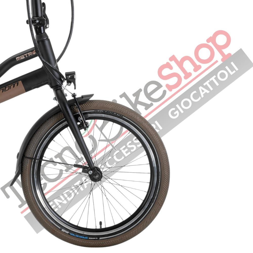 Bicicletta Elettrica A Pedalata Assistita MBM E-Metro 20"-Nero