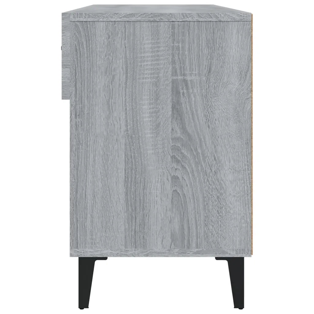 Scarpiera | Mobile per scarpe Grigio Sonoma 102x35x55 cm in Legno Multistrato