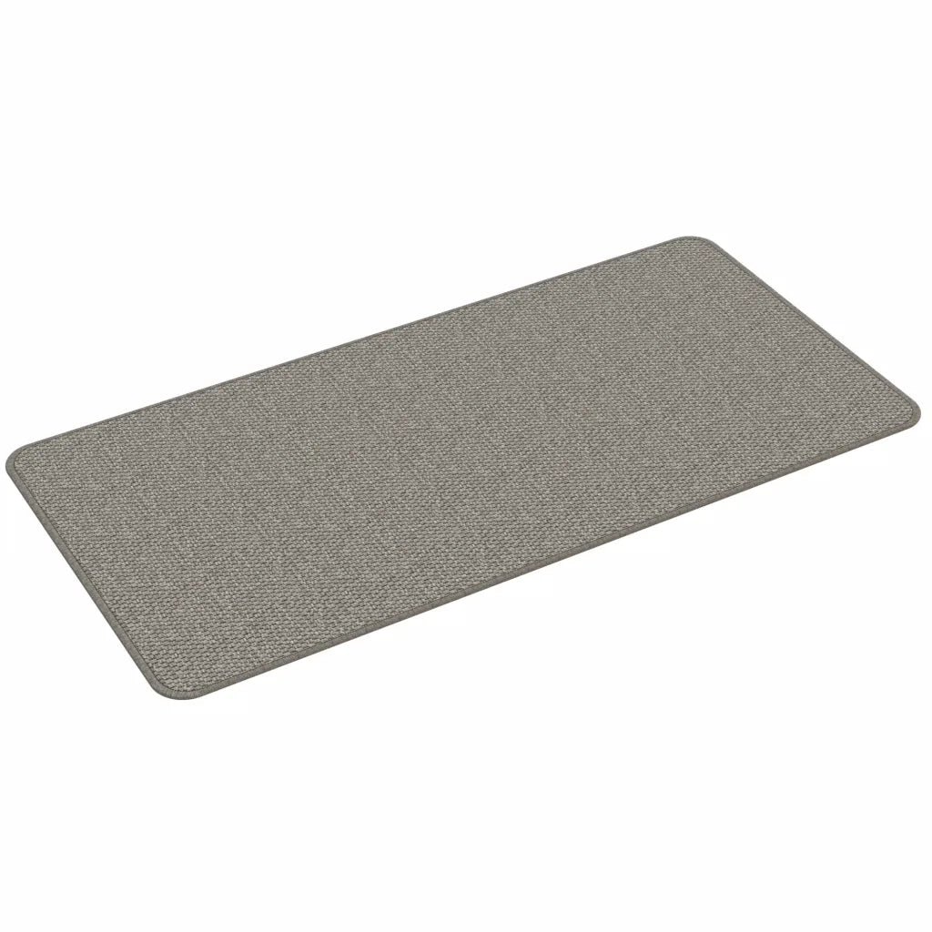 vidaXL Tappeto Corsia Aspetto Sisal Argento 50x100 cm