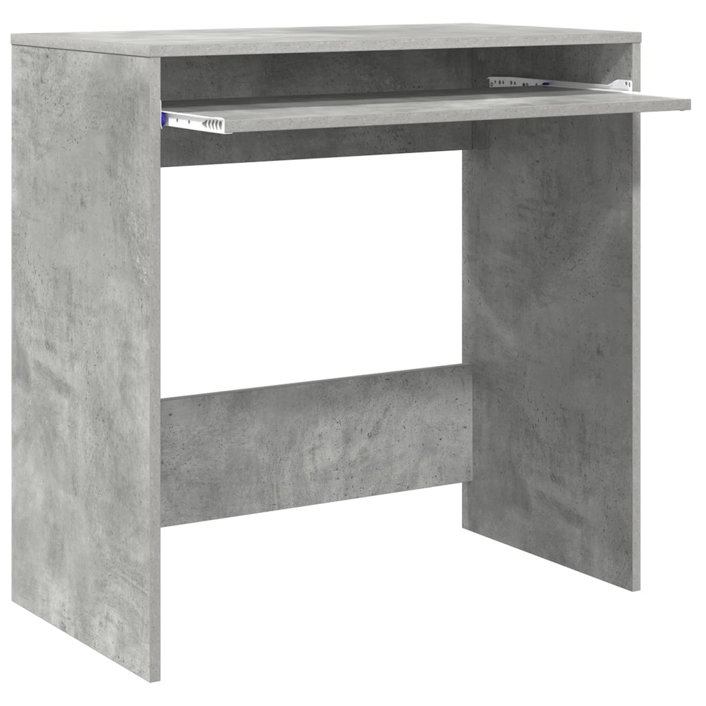 Scrivania per Computer Grigio cemento Truciolare