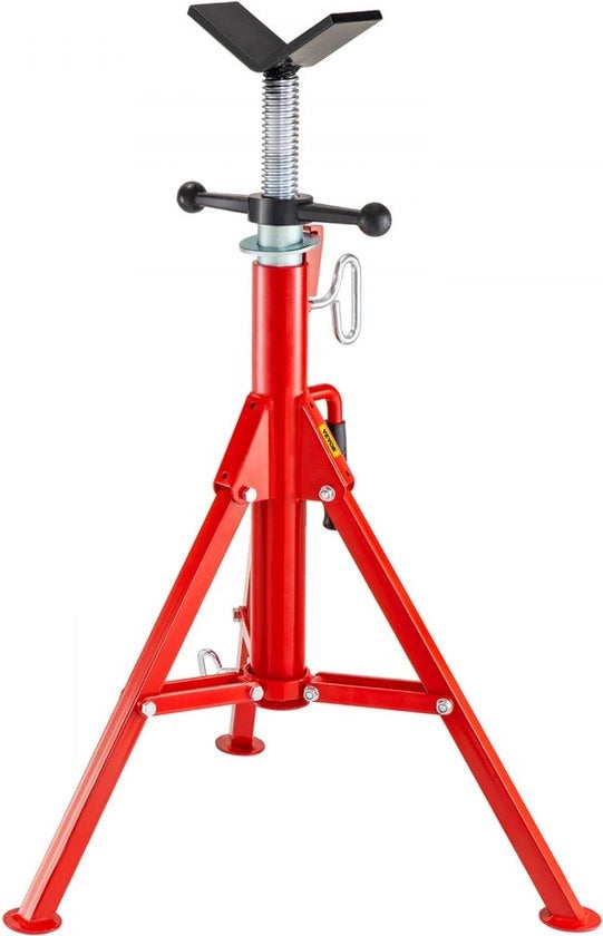 Supporto di sollevamento a testa V per manovella 4500lbs Gomiti ripiegabili 71-132cm Resistente allo sforzo elevato