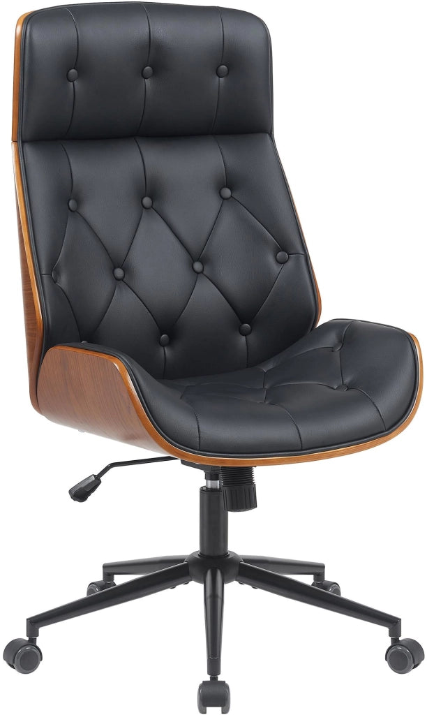 Sedia da ufficio Martil noce/nero