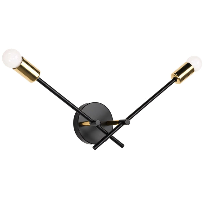 Lampada Da Parete APP1119-2W Black