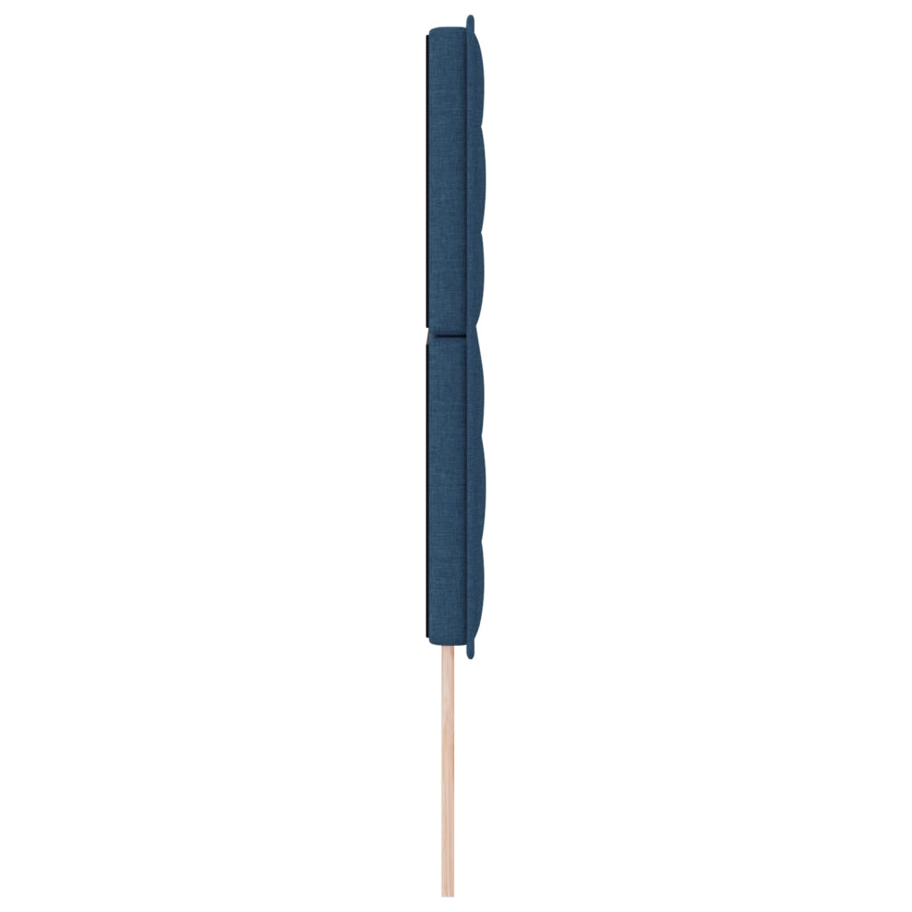 Testiera design a righe Blu 160 cm Tessuto