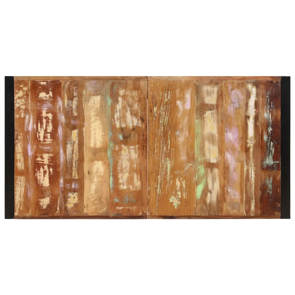 Tavolo da Pranzo 160x80x75 cm in Legno Massello di Recupero 247418
