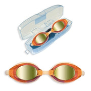 Occhialini Occhiali nuoto Piscina Silicone Lenti a specchio Regolabile