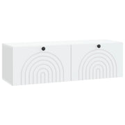 Mobile Porta TV da Muro Bianco 98 x 31 x 30 cm 898215