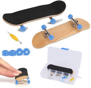 Skateboard Professionale Mini - Deck in Hout di Esdoorno - 5 Strati Duraturo - Inclusi Accessori - Assorbimento Impatti - Skateboard con Maniglie