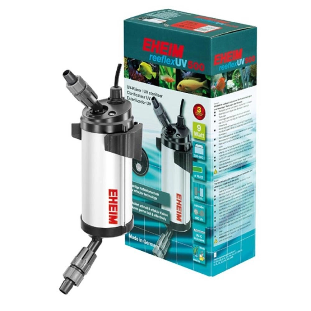 Eheim Reeflex UV - sterilizzatore con scocca in alluminio per acquari Modello: 500