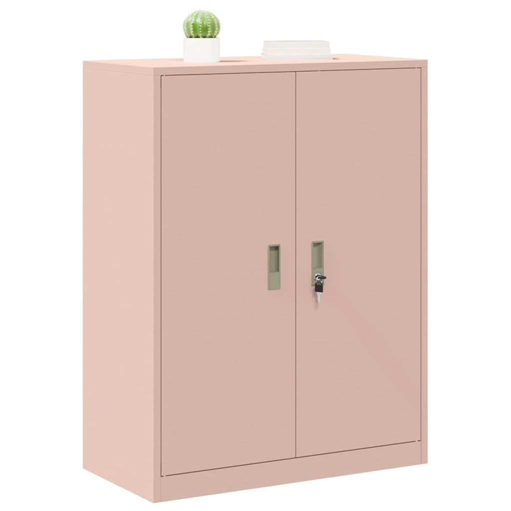Armadio Rosa 80 x 40 x 105 cm Acciaio CFW3949073