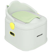 Vasino per Bambini Evolutivo 3 in 1 con Vaschetta Rimovibile Grigio