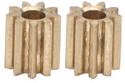 Sostituzione Dente di Accoppiamento - 2 pezzi Denti di Accoppiamento in Ottone - Modulo Duplo Intelli Lok 0.4 - Dente di Accoppiamento Motore - Materiale di Alta Qualità - Affidabile e Duraturo