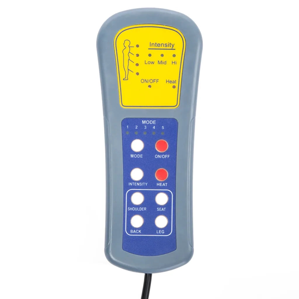 Poltrona massaggiante elettrica in Tessuto Crema 3074099