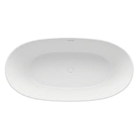 Vasca Da Bagno Freestanding In Acrilico Roma 170 Copritappo nero