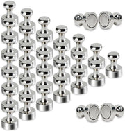 32 magneti neodymium extra forti 16x20mm magneti mini forti per frigorifero, ufficio, lavagna, aula, cucina