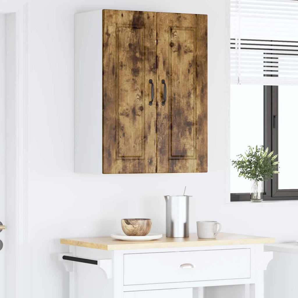 Armadietto a muro PORTO Rovere fumé 60 x 31 x 80 cm