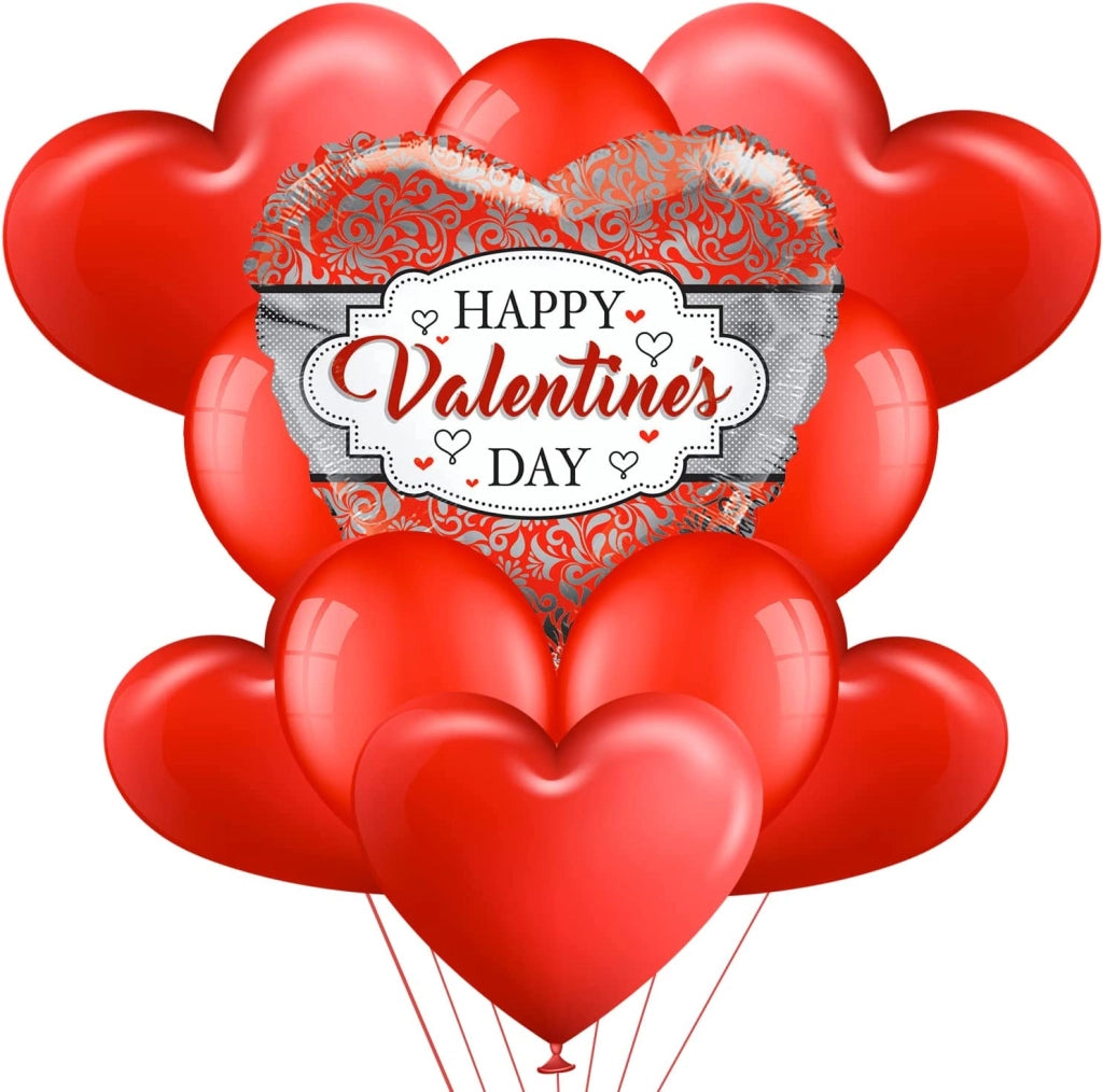 Nonsoloinformatica Palloncino Cuore Valentine 18 Rosso