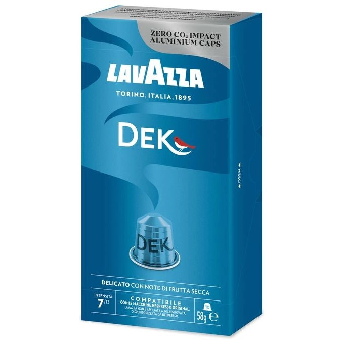 Lavazza Capsule Compatibili Nespresso Dek, 10 Capule