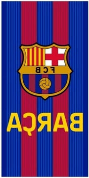 Tappeto di microfibra design Lamine Pedri e arma 70 x 140 cm (arma 01) - FCB