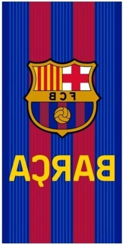 Tappeto di microfibra design Lamine Pedri e arma 70 x 140 cm (arma 01) - FCB