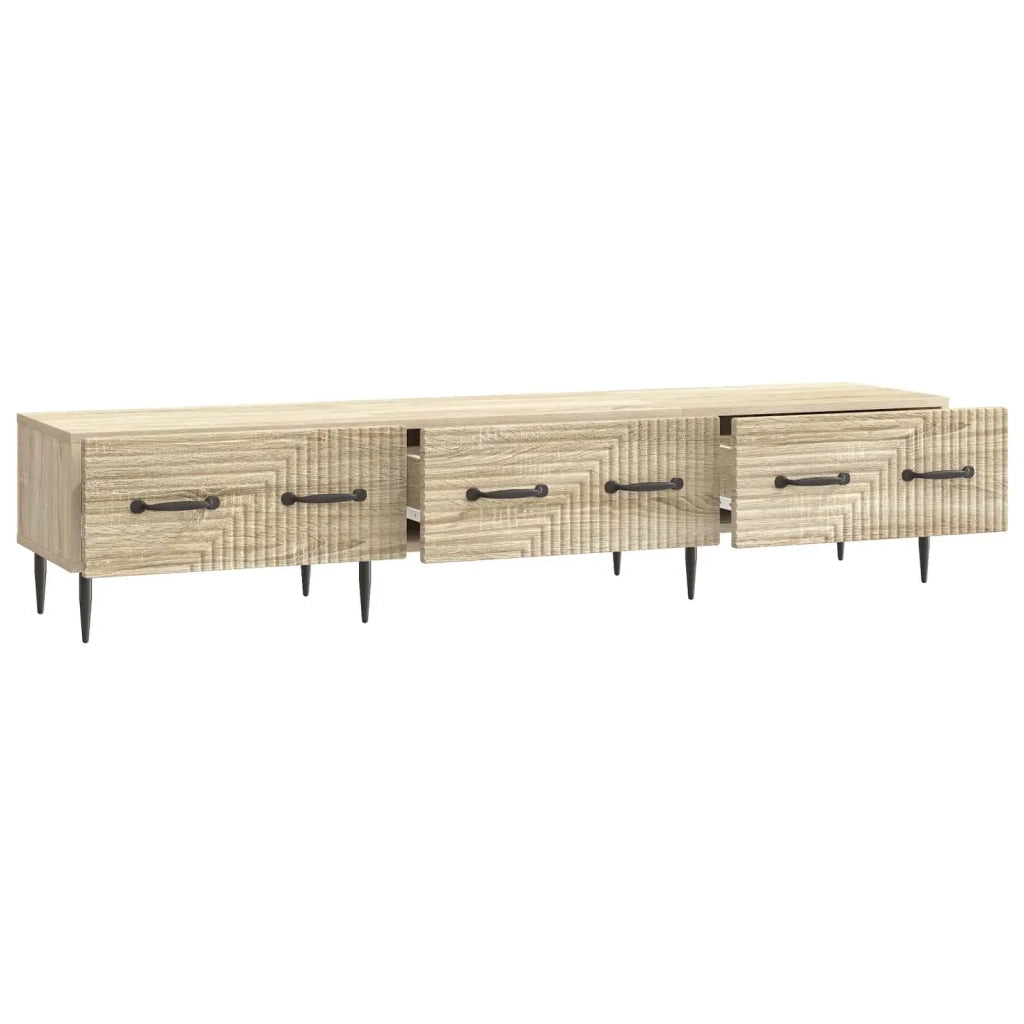 Mobile TV Rovere Sonoma 147 x 34,5 x 30 cm Legno ingegnerizzato 894937
