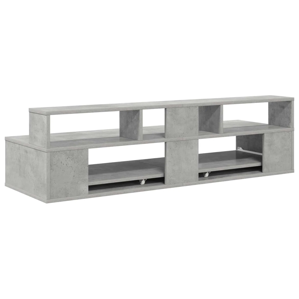 Scrivania studio Grigio Cemento 152 x 42,5 x 36 cm 8006719